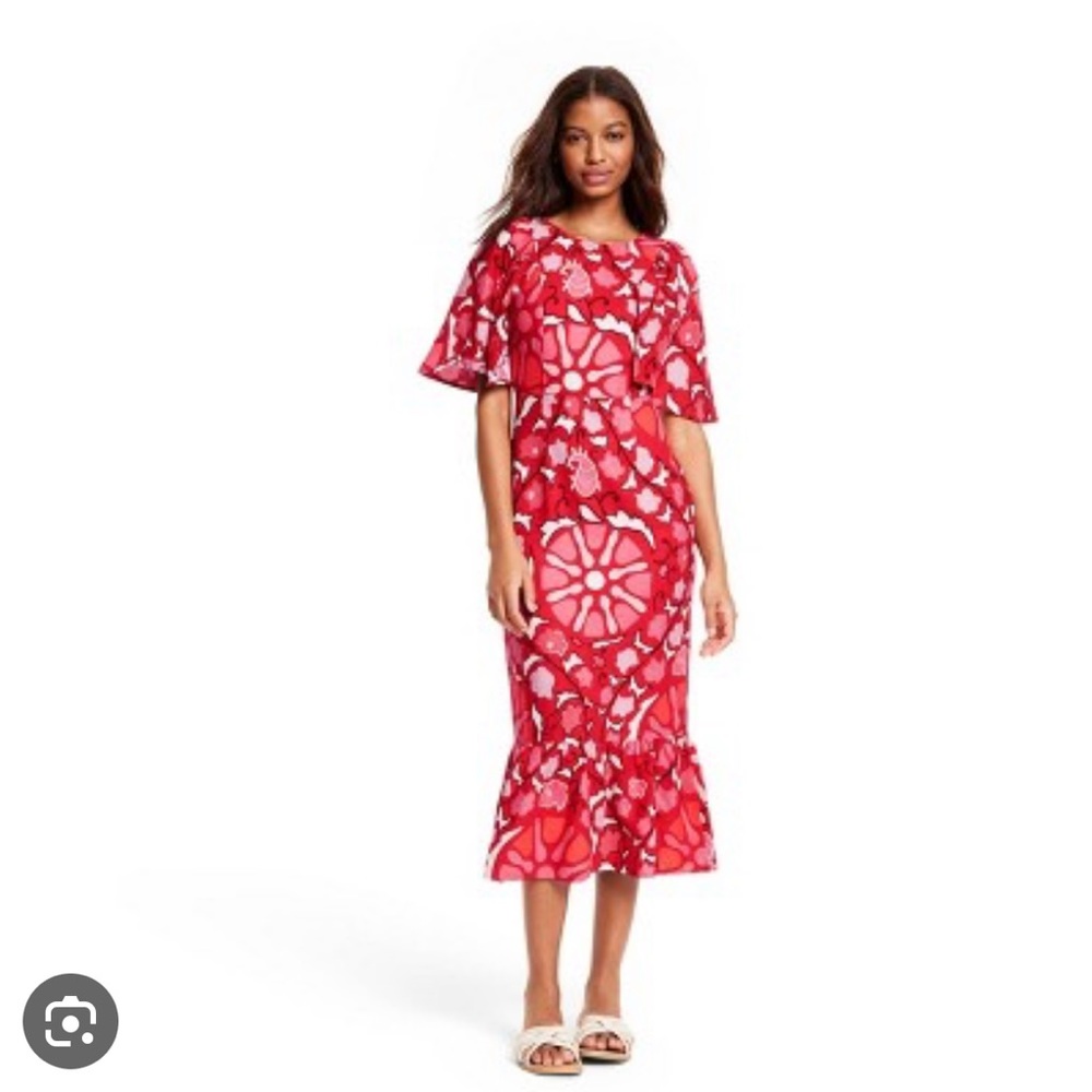 Rhode x Target pink/red dress NWT size 4